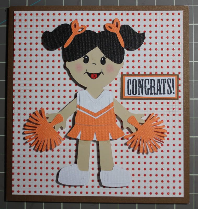 Kara's Sweet Creations Cheerleader